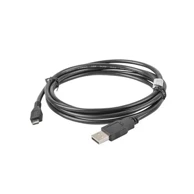 LANBERG Kabel USB CA-USBM-10CC-0018-BK, crni, 1.8m, USB 2.0, Micro-USB B na USB A