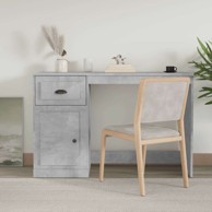 Radni stol s ladicom 115x50x75 cm, siva