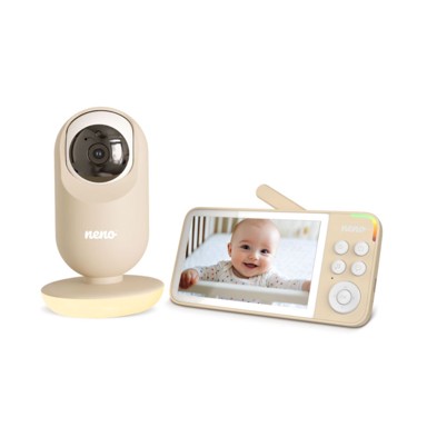 NENO Baby monitor Vedo Wireless cream s kamerom