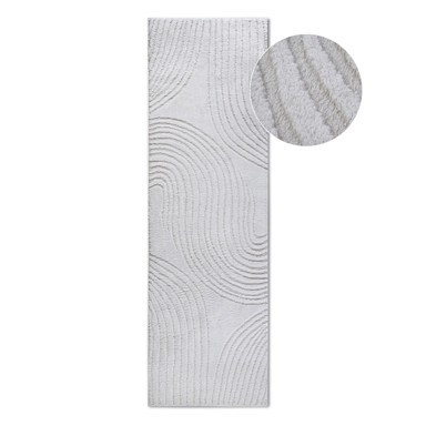 ELLE DECORATION Krem staza 80x240 cm Pigment Cream White 