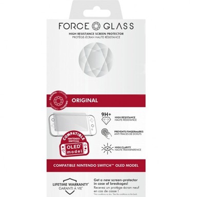 NACON Zaštita ekrana Force Glass 9H za Nintendo Switch OLED