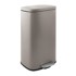SPIRELLA Smeđe-siva željezna kanta za smeće s pedalom 50 l Akira 