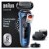 BRAUN Aparat za brijanje Series 6 61-B4500Cs, crno-plavi