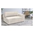 BOBOCHIC PARIS Krem modularna sjedeća garnitura od samta (s desnim kutom) Nihad modular, 163x95x88 cm