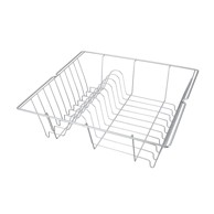 METALTEX Ocjeđivač posuđa mat srebrne boje Bruno, 36 x 33cm