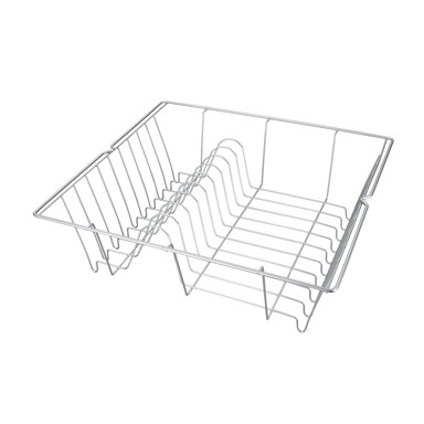 METALTEX Ocjeđivač posuđa mat srebrne boje Bruno, 36 x 33cm