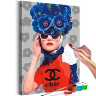 Slika za samostalno slikanje Floral Chic 40x60