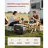 VEVOR Prijenosna elektrana Q3600Pro, 609 x 294 x 457 mm, crna