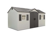 LIFETIME Plastična vrtna kućica Villa - Šupa - 11.15 m² (244 x 457 x 244 cm)