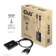 CLUB3D Aktivni DisplayPort/Dual Link DVI-D prilagodnik, M/F, HDCP off