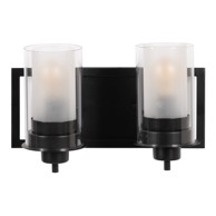 IXIA Crno-bijela zidna lampa