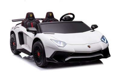 Auto na akumulator LAMBORGHINI XXL A8803 24V, bijela, dvosjed