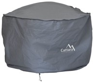 CATTARA Navlaka za kamin, 93 x 58 cm, siva