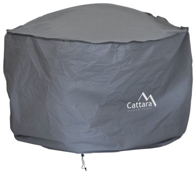 CATTARA Navlaka za kamin, 93 x 58 cm, siva