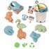 WOOPIE Green set pijesak s autićem 10 kom