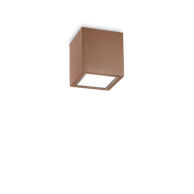 IDEAL LUX Stropna lampa Techo ID251592, PL1 mala, GU10, IP54, coffee