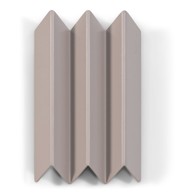  SPINDER DESIGN Siva/bež metalna zidna vješalica Sensu