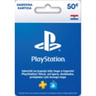 PlayStation 4: PlayStation darovna kartica – 50 EUR
