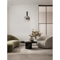 Nostos NOVA LUCE Visilica NL9030542, LED 6 W, 3000 K, 683 lm, smoky i zlatna