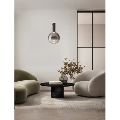 Nostos NOVA LUCE Visilica NL9030542, LED 6 W, 3000 K, 683 lm, smoky i zlatna