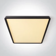 Tanka četvrtasta LED plafonjera, DM62020KU/B/V, 32 W, CCT, UGR19, 230 V, crna