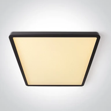 Tanka četvrtasta LED plafonjera, DM62020KU/B/V, 32 W, CCT, UGR19, 230 V, crna