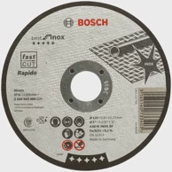 BOSCH Rezna ploča Best For Inox Rapido, ravna, Ø 125 mm