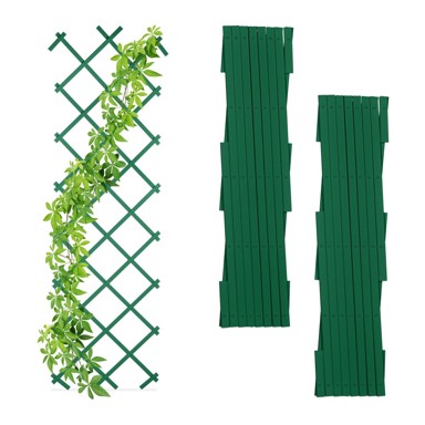 NORTHIX Plastična produžna rešetka za biljke, 180 cm, set 3 kom