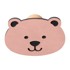 LIND DNA Ružičasta željezna zidna kuka Bear Dot Nupo