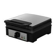 ZELMER ZWM0012 aparat za vafle - 1200W, podesiva temp., crna i srebrna