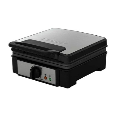ZELMER ZWM0012 aparat za vafle - 1200W, podesiva temp., crna i srebrna