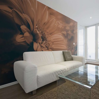 Foto tapeta Gerbera in bronze 300x231