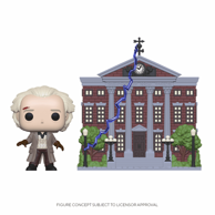 FUNKO POP! Town Figura Back to the Future Doc with Clock Tower