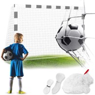 NEO-SPORT Mreža za nogometni gol 215x150x90 cm