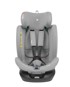 KIKKA BOO Autosjedalica i-Roll i-Size 0-36 kg 40-150 cm ISOFIX rotirajuća 360°, svijetlo siva