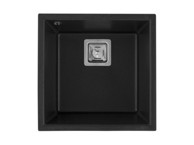 SINK SOLUTION granitna posuda 37x37 cm, crna