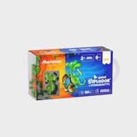 MARIOINEX Kocke za slaganje Mini Waffle Diplodocus and Pterodactyl, 60 komada