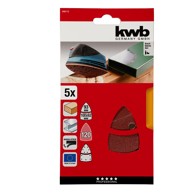 KWB Brusni papir za višenamjenske brusilice 100X62 93 mm 5/1 GR 120