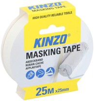KINZO Zaštitna krep traka, 25 m × 25 mm