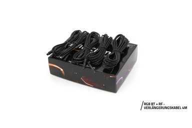 AMBITRIM Dodaci za RGB LED rasvjetu za unutrašnjost vozila, RGB BT + RF produžni kabeli