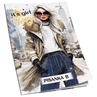 SOFT+ CONNECT Školski obrazac pisanka B za 1. razred, Girl
