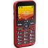 DORO 4G mobilni telefon 2,4 inča 2 MP, crvena