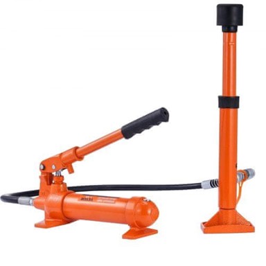 VEVOR Hidraulična dizalica Porta Power komplet 4 tone, crvena