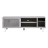 UNIQUE FURNITURE Siva metalna TV komoda 160x55x45 cm Veep 