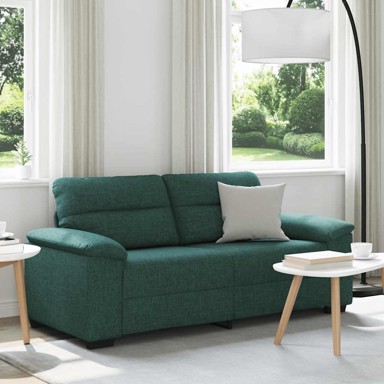 Dvosjed sofa 180x81x84 cm, tkanina, tamnozelena
