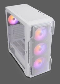 NANOXIA Kućište DS-9ARGB-W Midi Tower, bijelo