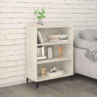 Komoda od konstruiranog drva, 69,5 x 32,5 x 90 cm, beton siva