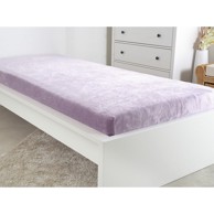 B.E.S. Plahta od mikroflanela 90x200 cm, ljubičasta