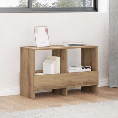 Polica za časopise, 68,5x30x45cm, umjetnički hrast