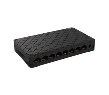 REYEE Switch RG-ES08, crni, 10/100 Mbps, 8-port